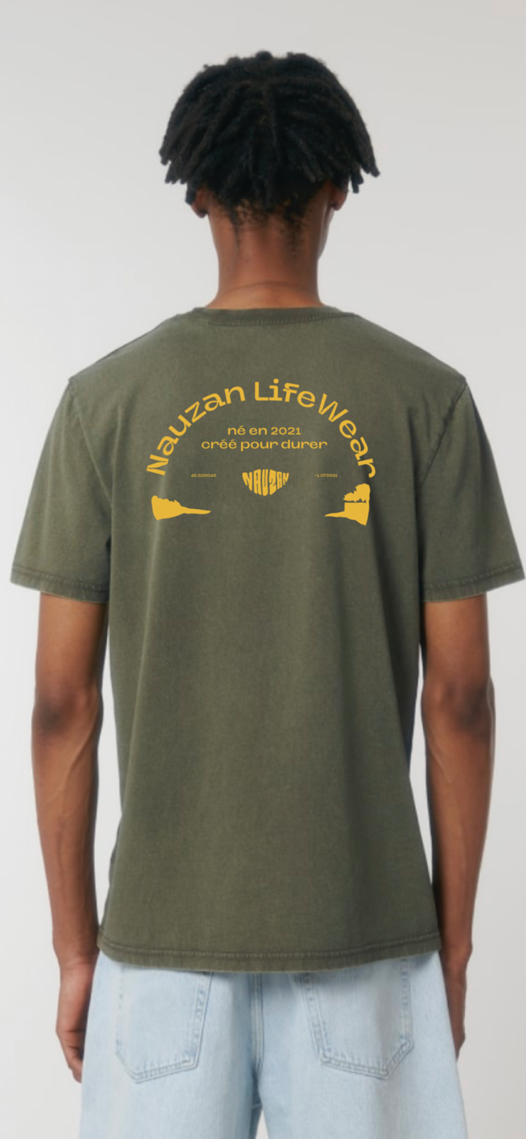 Le tee-shirt vert Brésil