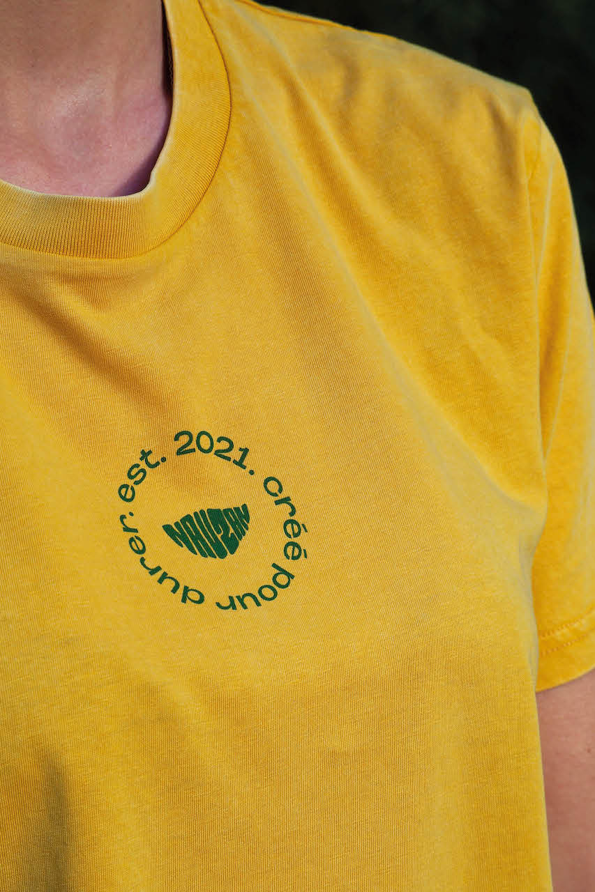 Le tee-shirt jaune Brésil