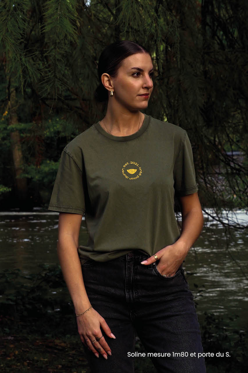 Le tee-shirt vert Brésil