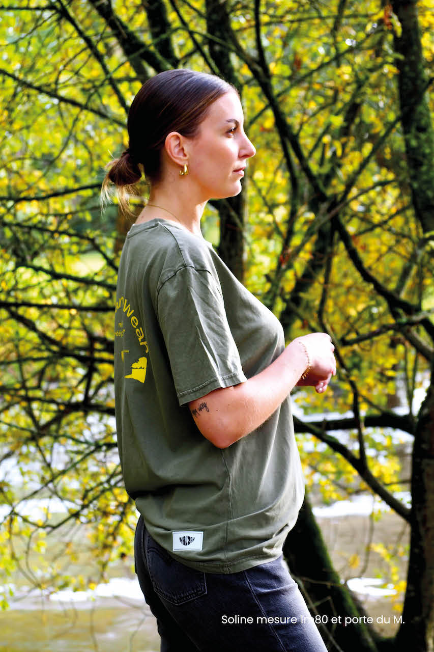 Le tee-shirt vert Brésil