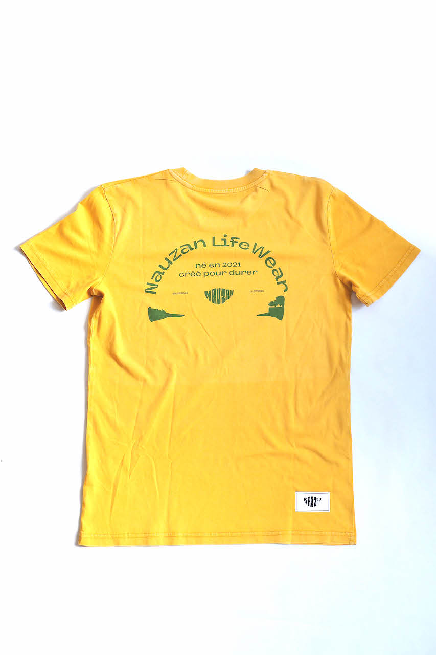 Le tee-shirt jaune Brésil