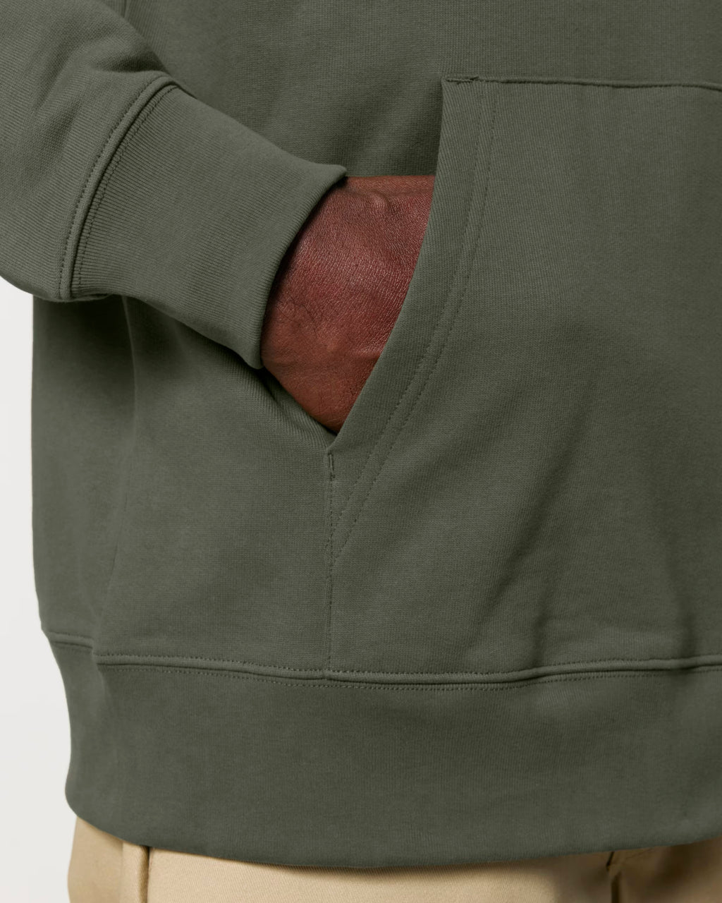 Sweat brodé à capuche