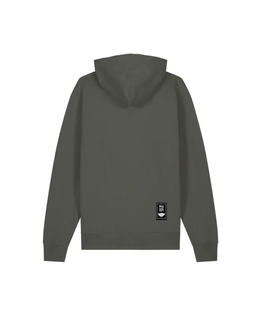 Sweat brodé à capuche