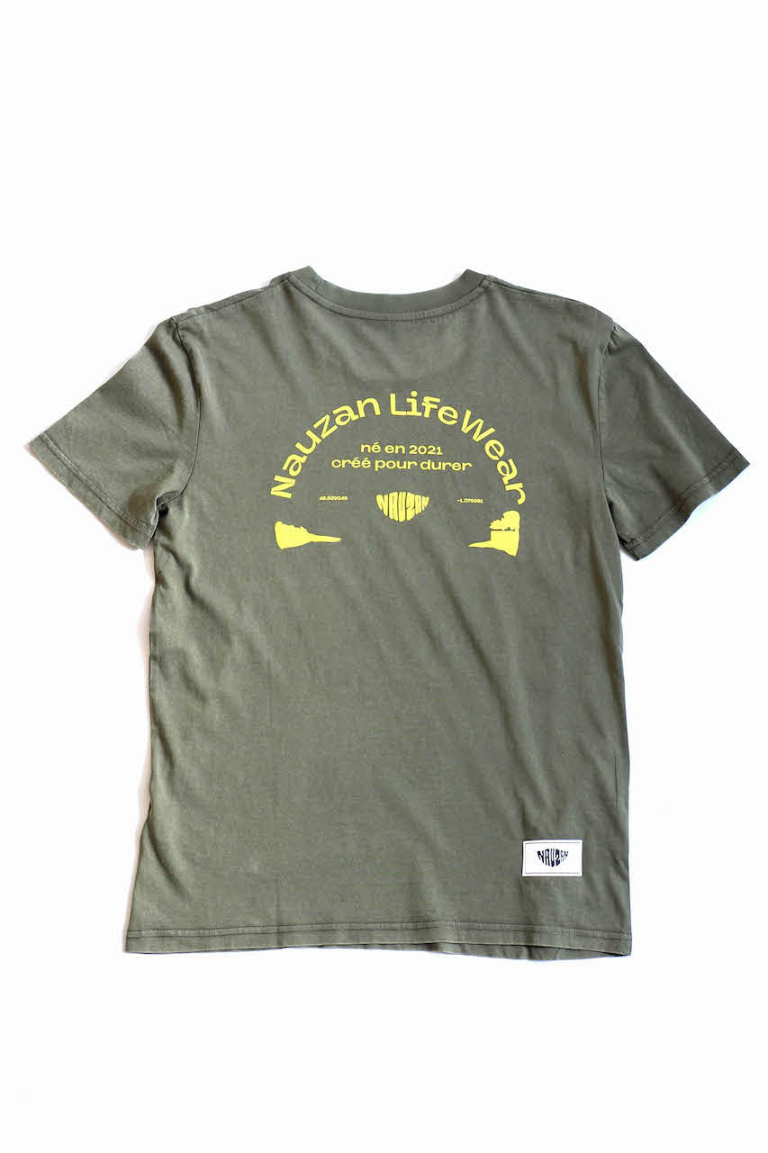Le tee-shirt vert Brésil