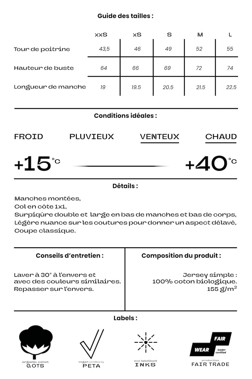 Le tee-shirt vert Brésil